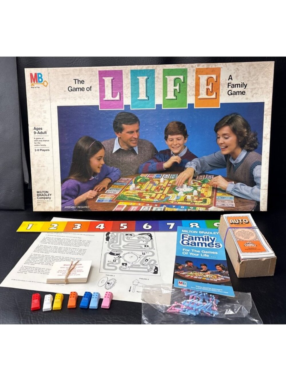The Game of Life Board Game Milton Bradley 1985 Family Edition Complete Fun!